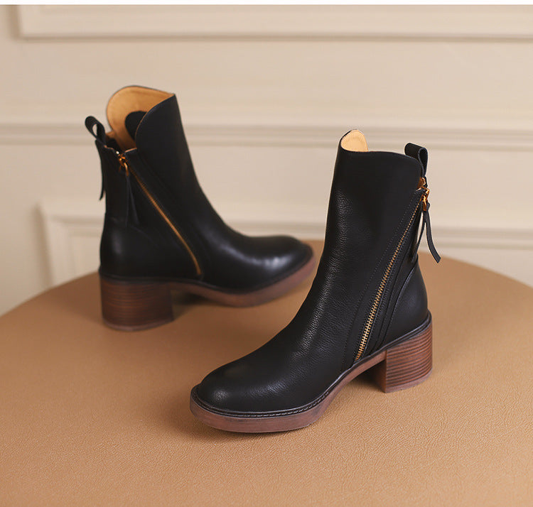 Hannah | Stilvolle Damen-Stiefeletten im minimalistischen Stil