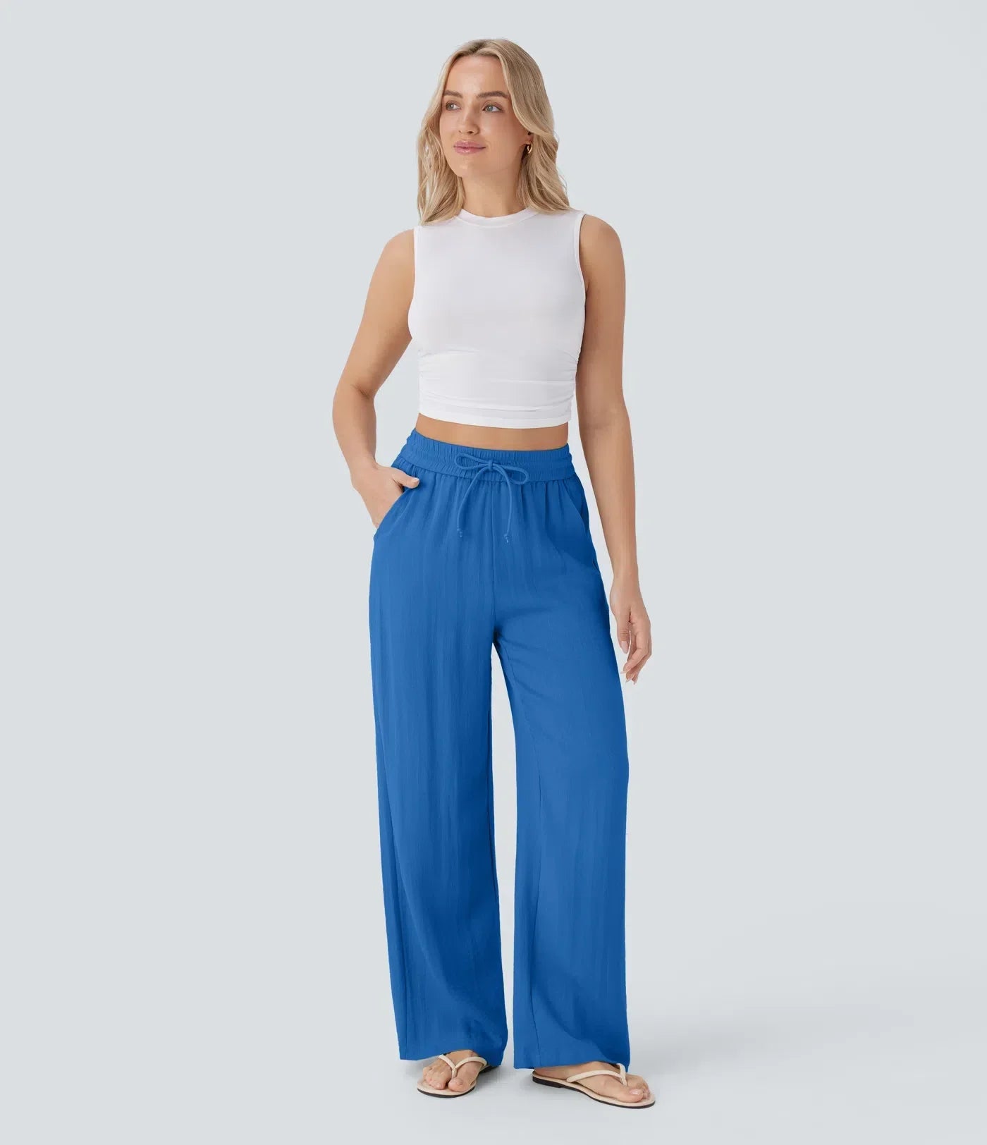 Luisa | Damen Leinenhose stilvoll und leicht für warme Tage