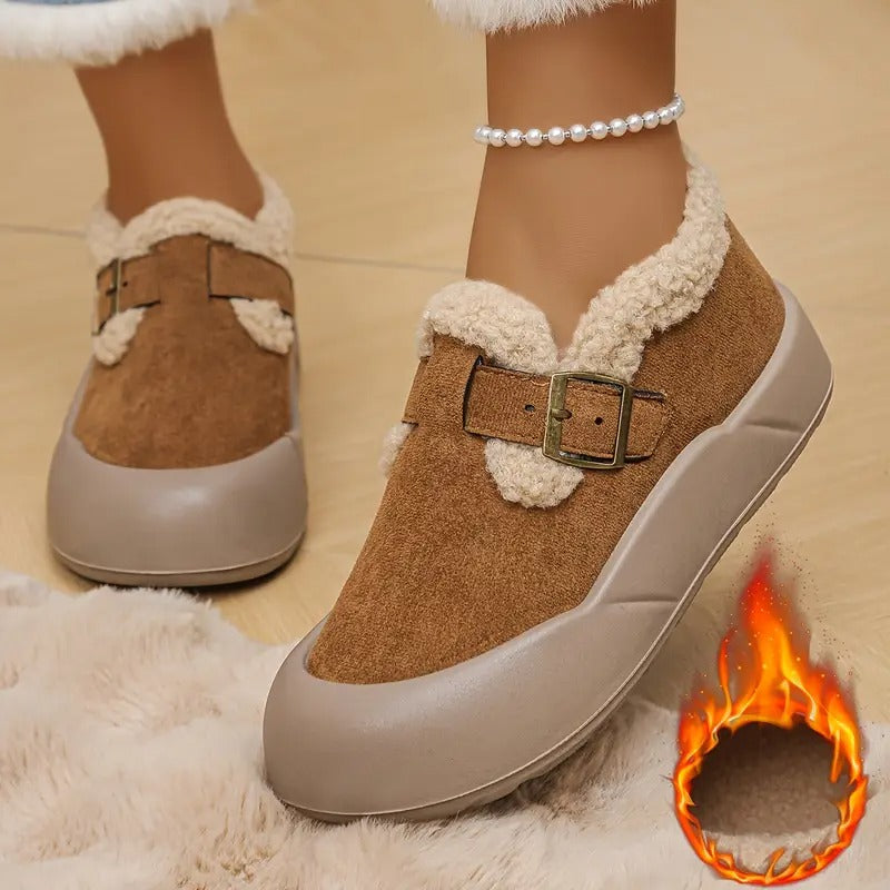 Claudia | Warme, bequeme Damenschuhe mit Fleecefutter