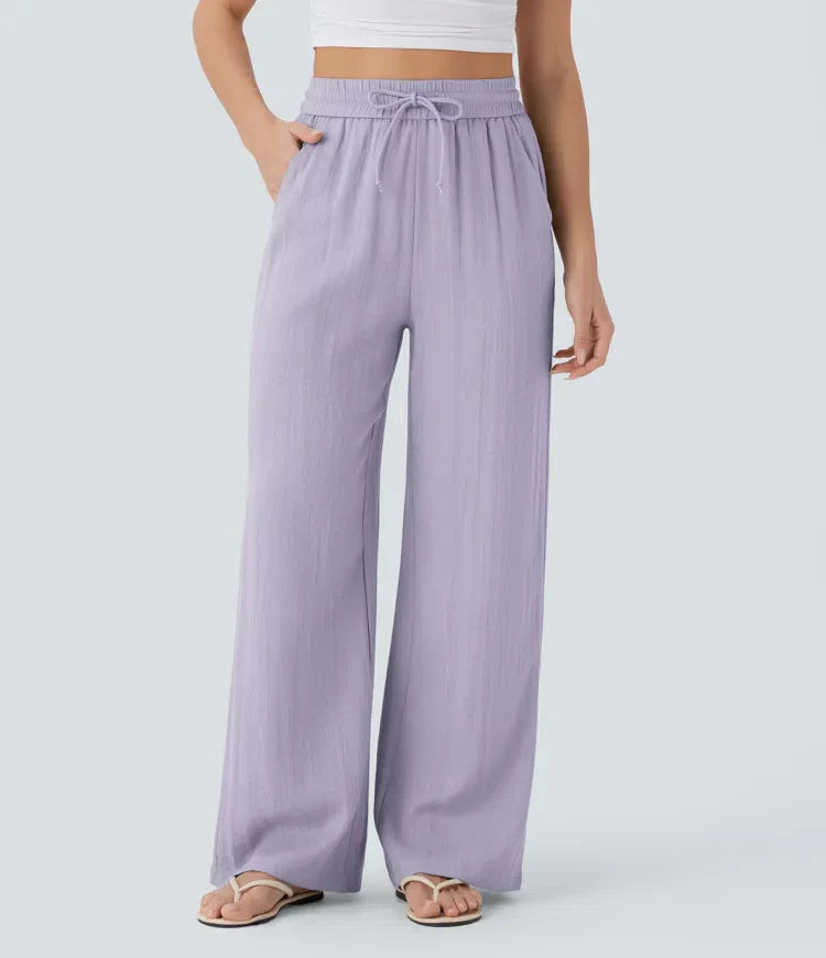 Luisa | Damen Leinenhose stilvoll und leicht für warme Tage