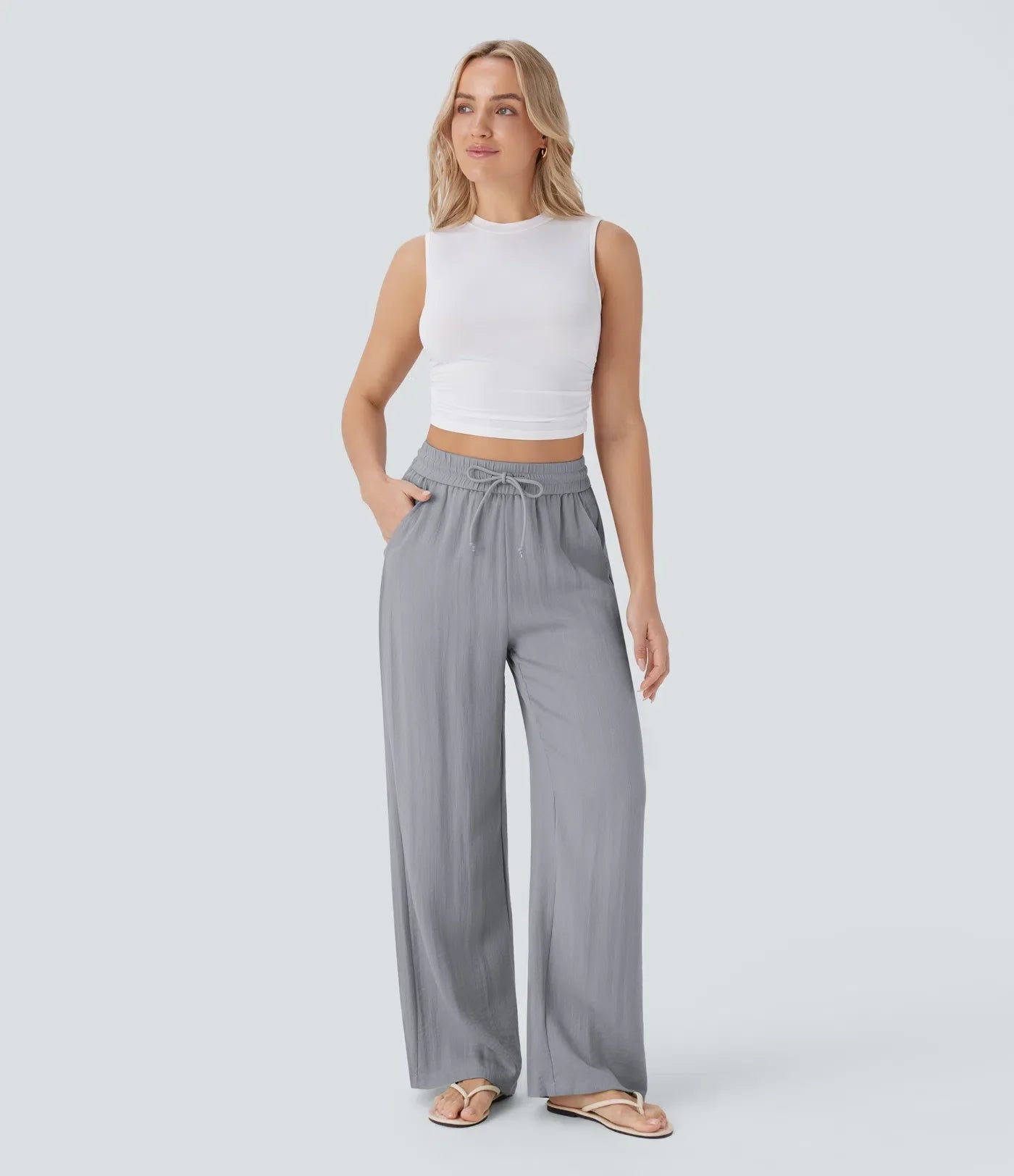 Luisa | Damen Leinenhose stilvoll und leicht für warme Tage
