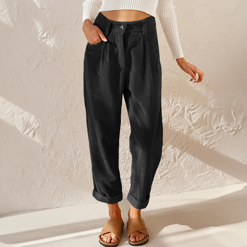 Isabelle | Stilvolle Brosche aus feinem Kord