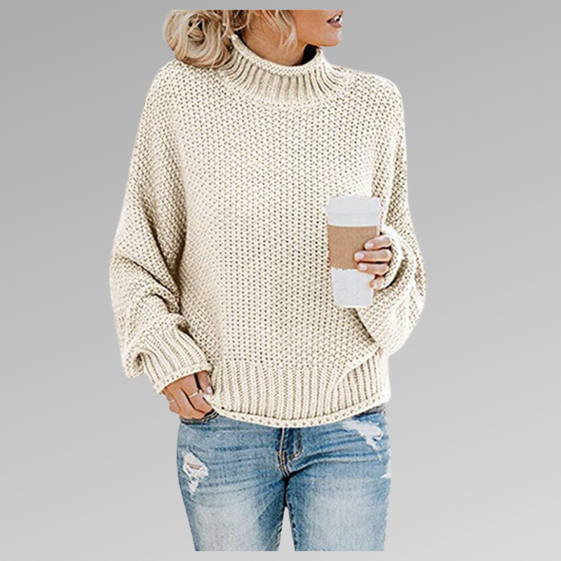 Carina | Stilvoller Pullover mit modernem Kragendesign