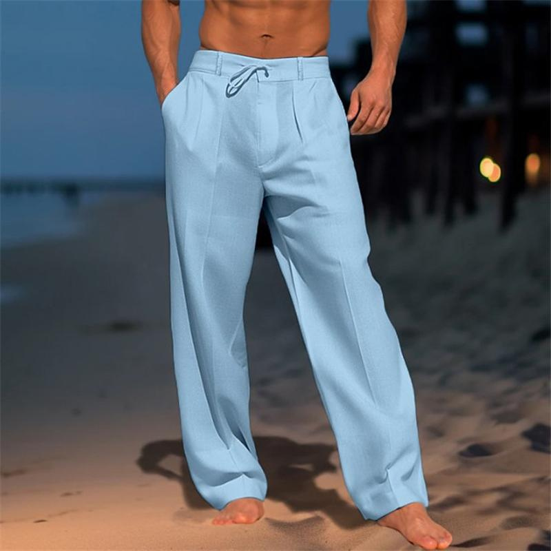 Pieter | Leinenhose in Unifarbe