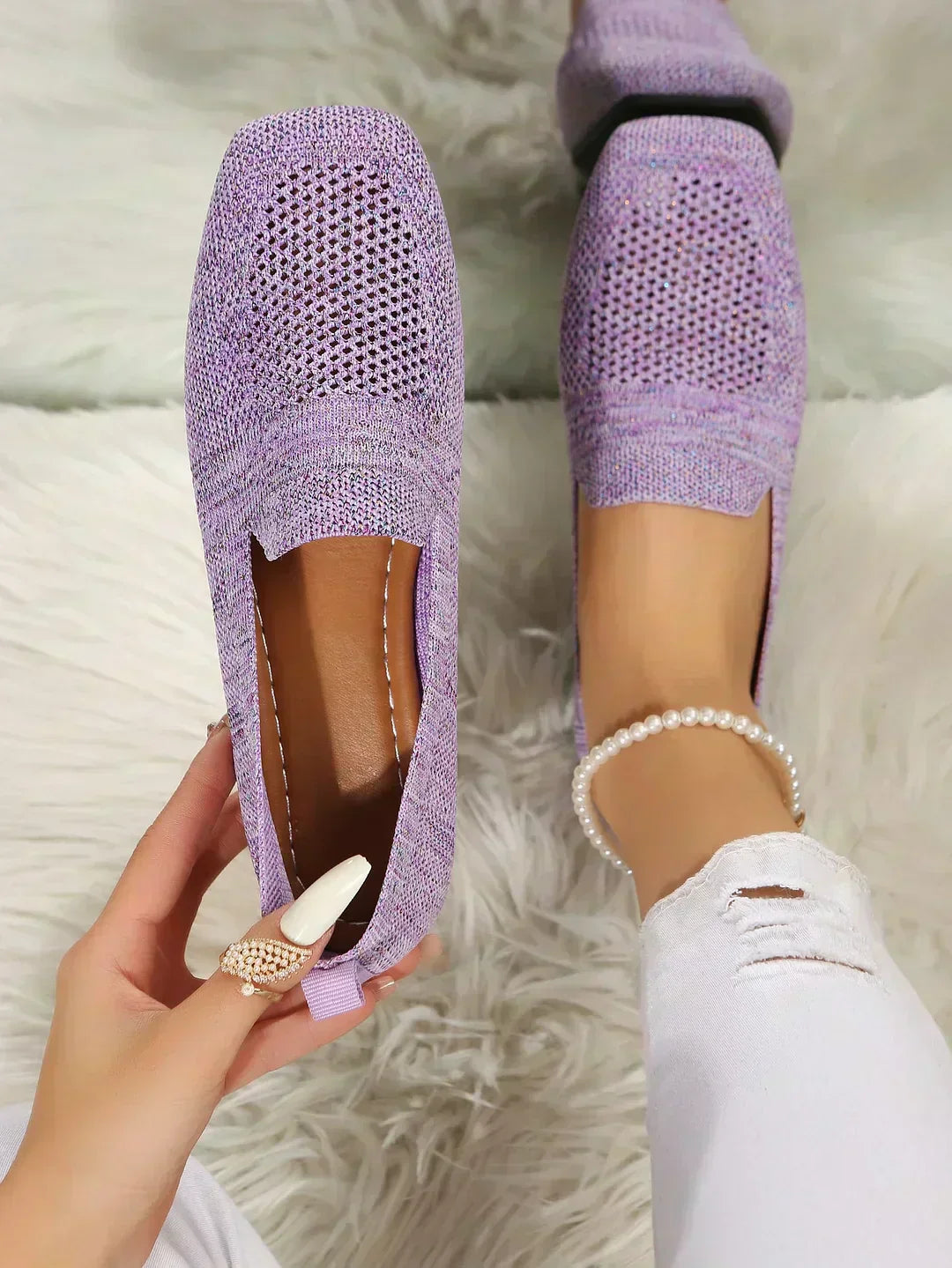 Clara | Bequeme orthopädische Mokassins für Damen