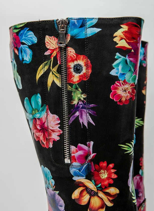 Lina | Elegante Lederstiefel mit mittlerem Absatz