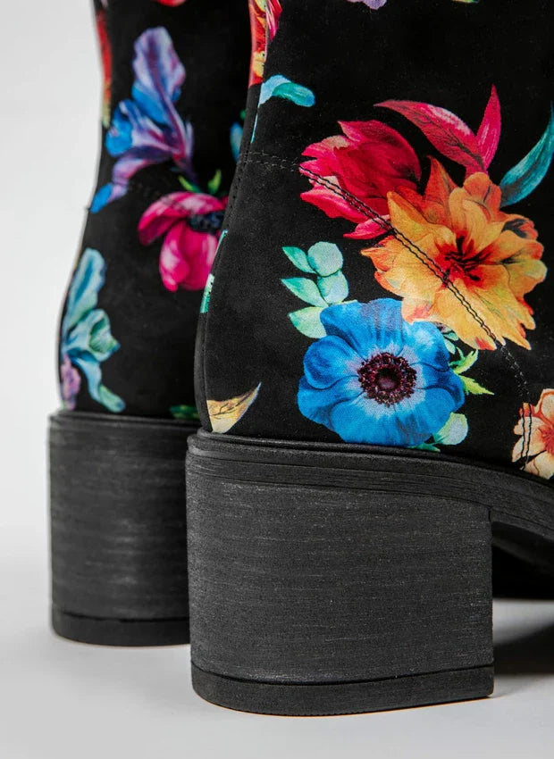 Lina | Elegante Lederstiefel mit mittlerem Absatz