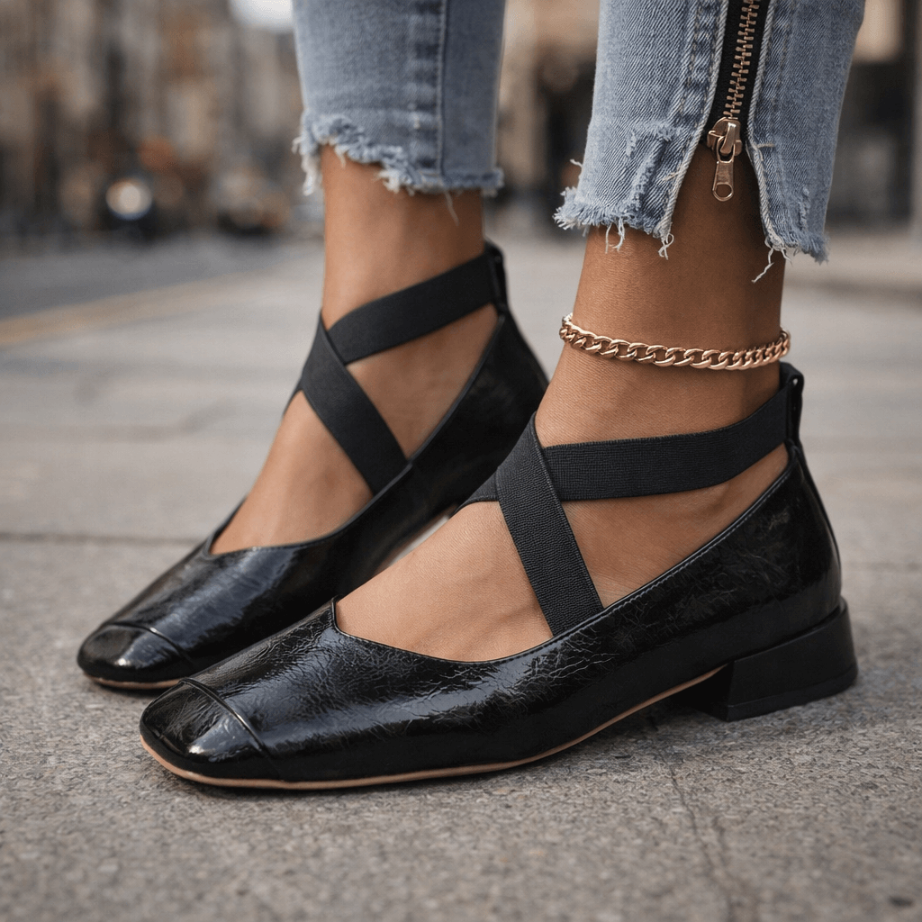 Sofia | Modische Riemchen Heels Damen Look