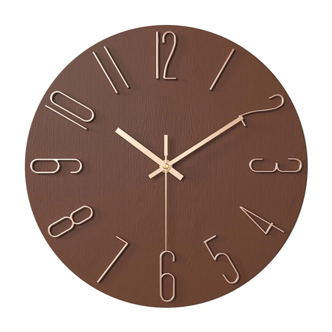 Noble - Elegante Wanduhr für Ihr Wohnzimmer