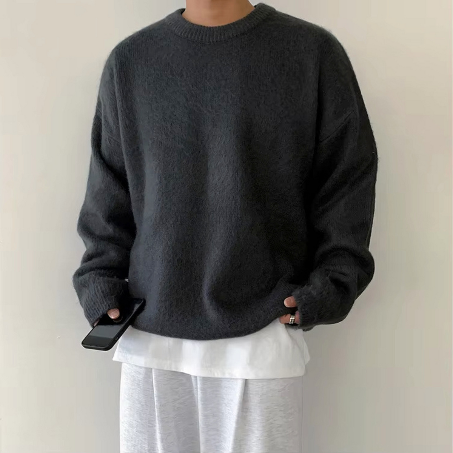 Laura | Bequemer Baumwollpullover in Oversize für Damen