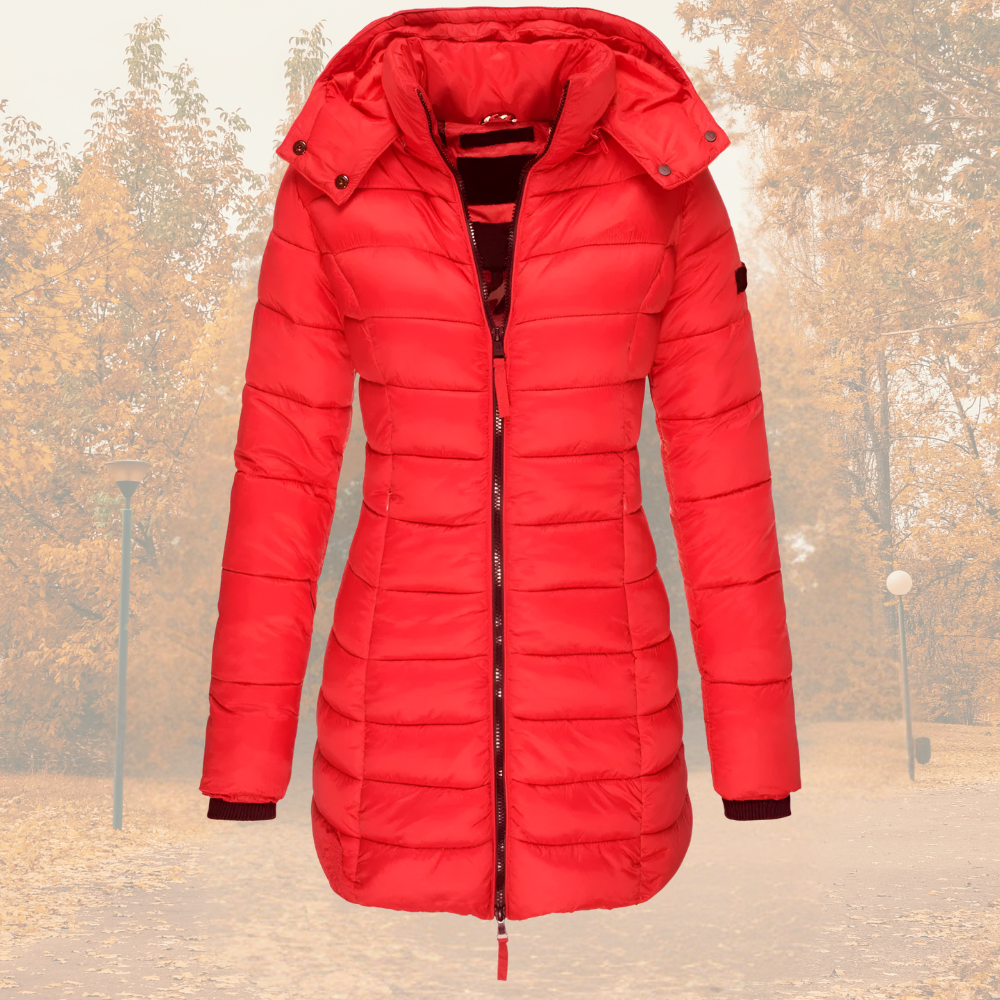 Lena | Damenparka warm gefüttert im trendigen Design