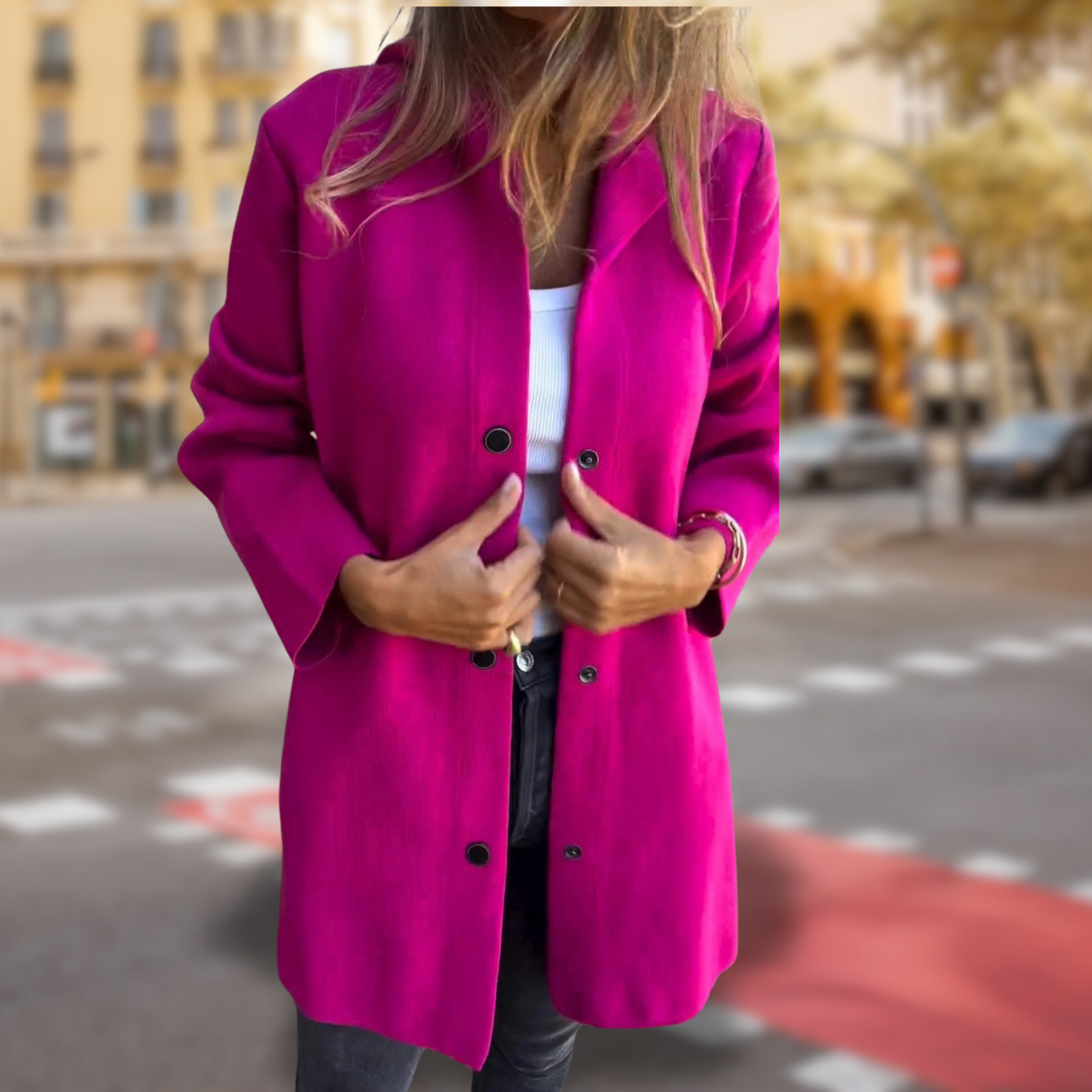Clara | Leichte Übergangsjacke mit modernem Schnitt