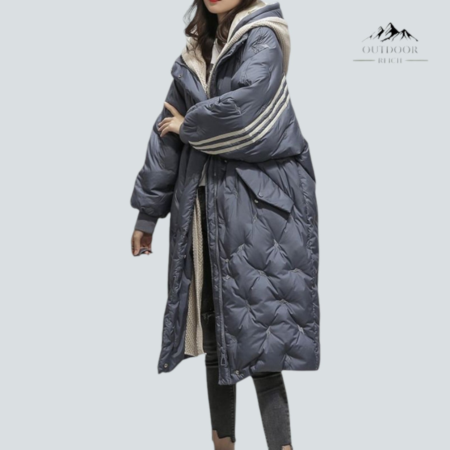 Anna | Warme Damenjacke mit Futter für Herbst und Winter