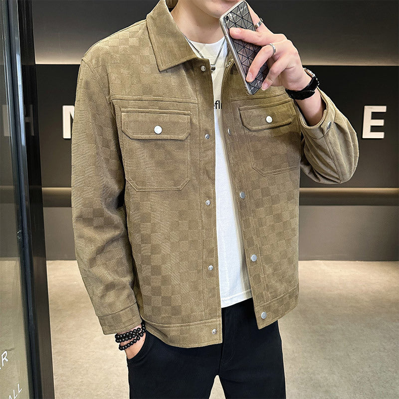 Jonas | Elegante Herrenjacke aus feinem Wildleder