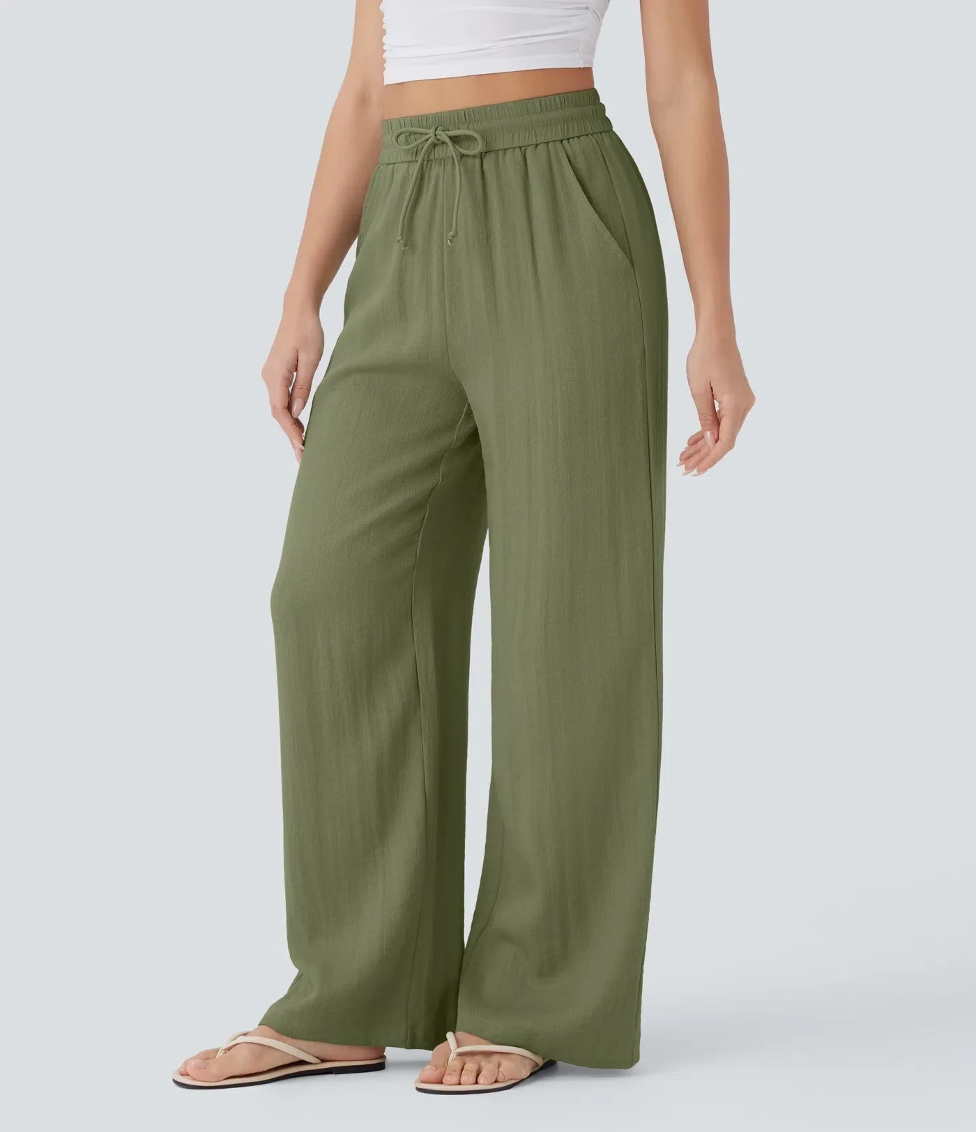 Luisa | Damen Leinenhose stilvoll und leicht für warme Tage