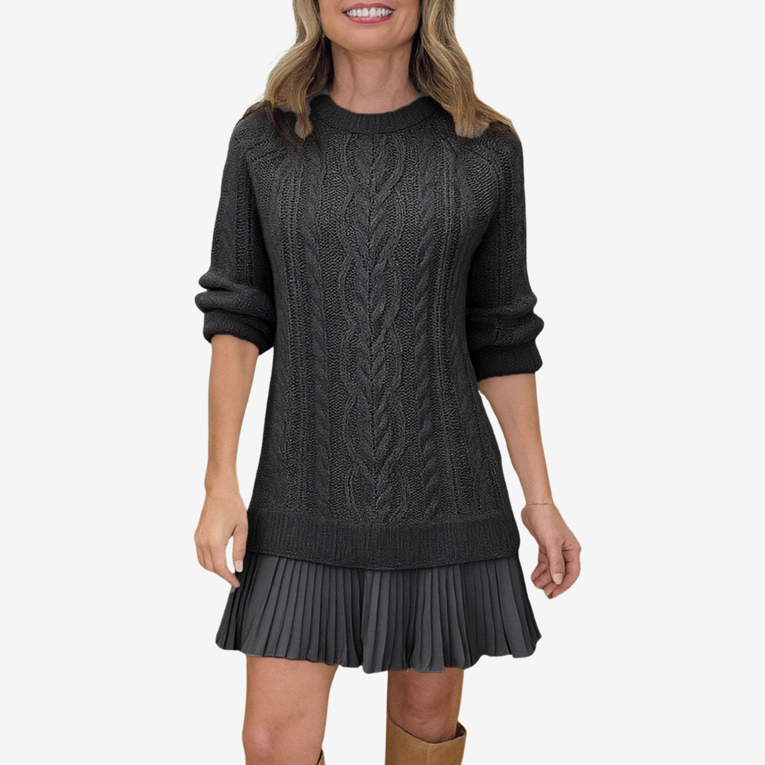 Laura | Elegantes Strickkleid für zeitlose Damenmode