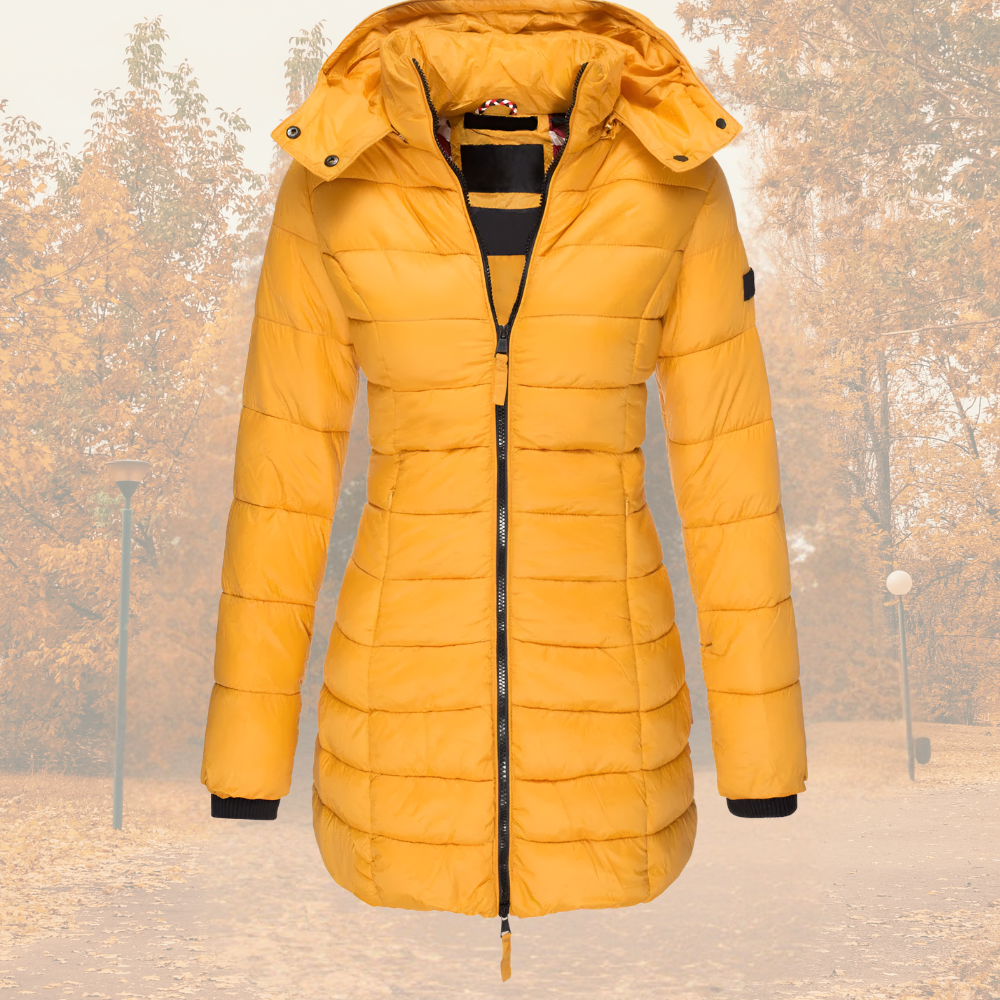 Lena | Damenparka warm gefüttert im trendigen Design