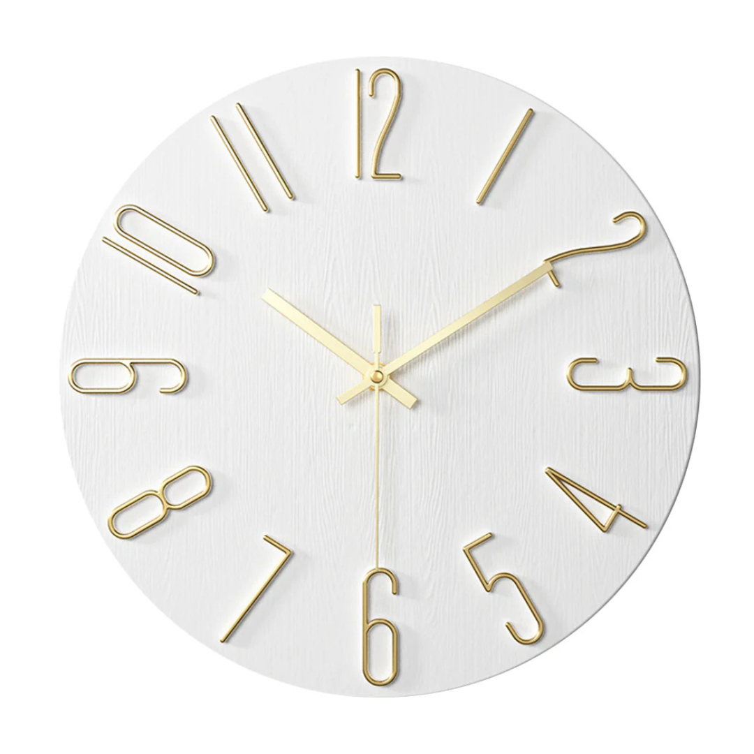 Noble - Elegante Wanduhr für Ihr Wohnzimmer