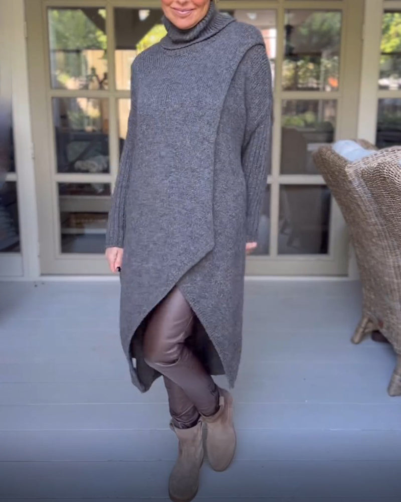Sophie | Kuscheliger Stehkragenpullover für den Alltag