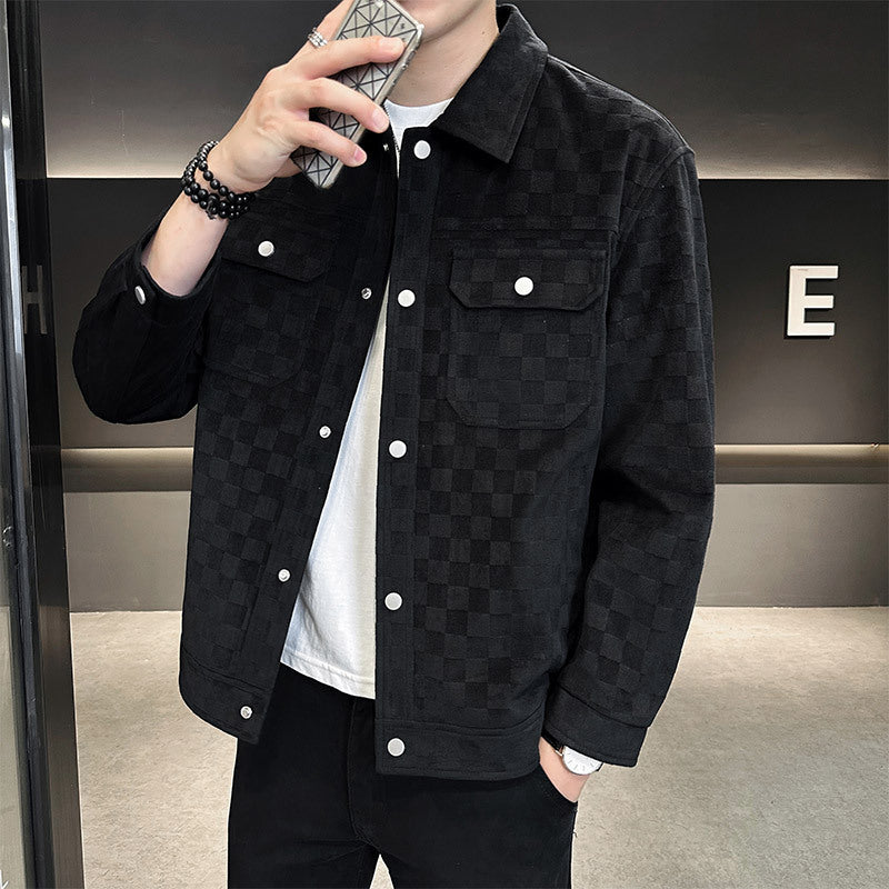 Jonas | Elegante Herrenjacke aus feinem Wildleder