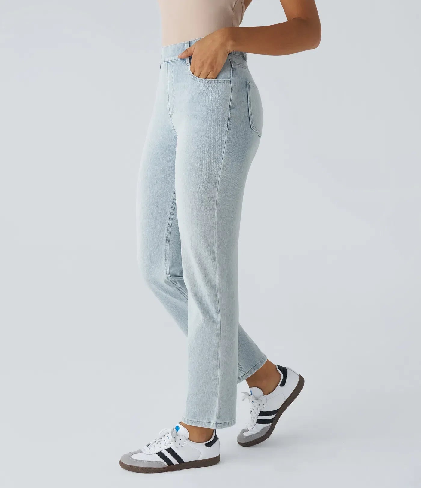 Helena | Stilvolle Damenhose mit hohem Bund bequem