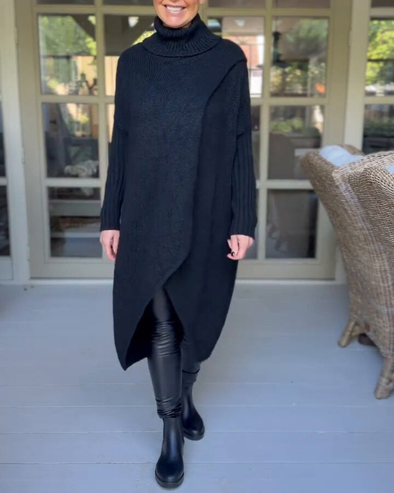 Sophie | Kuscheliger Stehkragenpullover für den Alltag