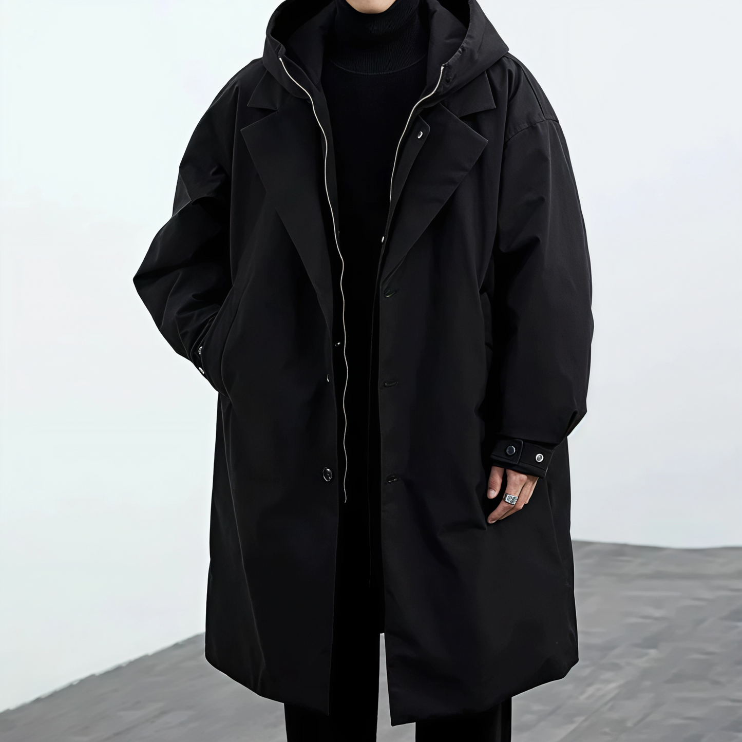 Patrick | Herren Kapuzenjacke modern und bequem für Alltag