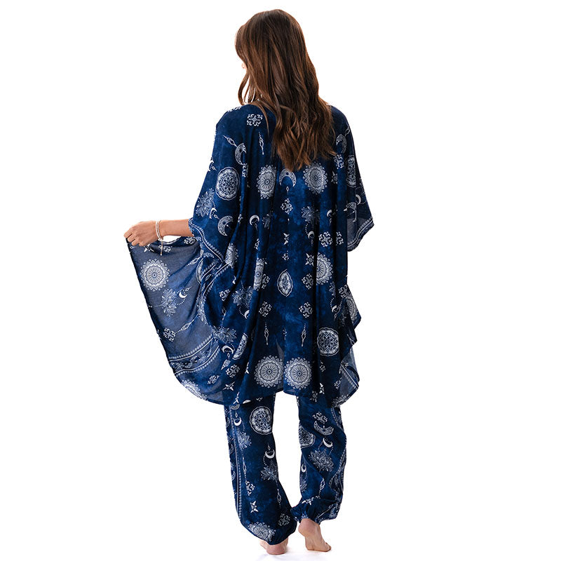 Sophie | Modisches Damen-Set in tiefem Mondblau