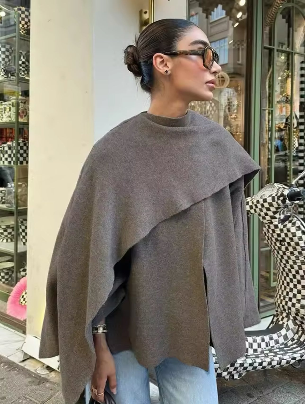 Emma | Schicker Cape-Mantel für jede Gelegenheit