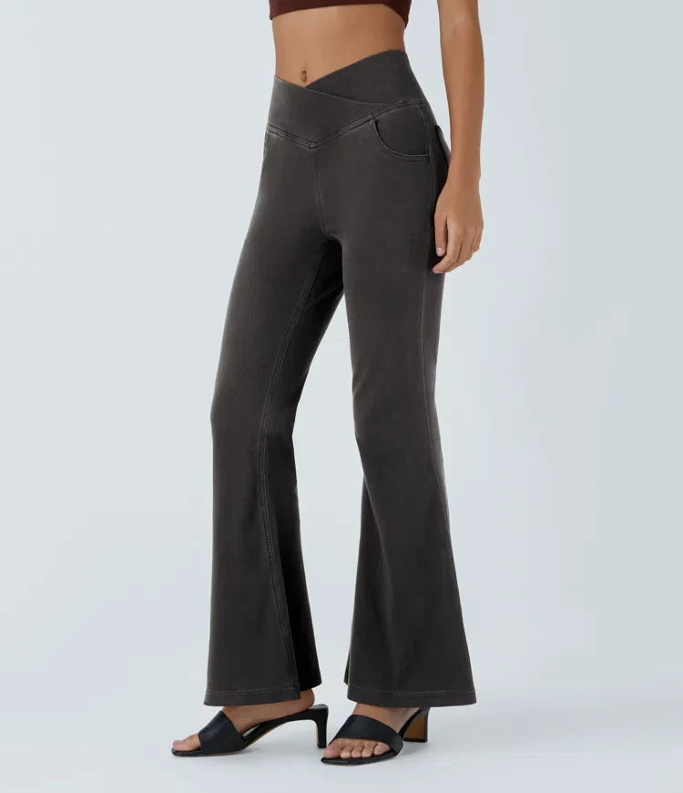 Theresa | Modische Hose für Damen mit flexiblem Bund