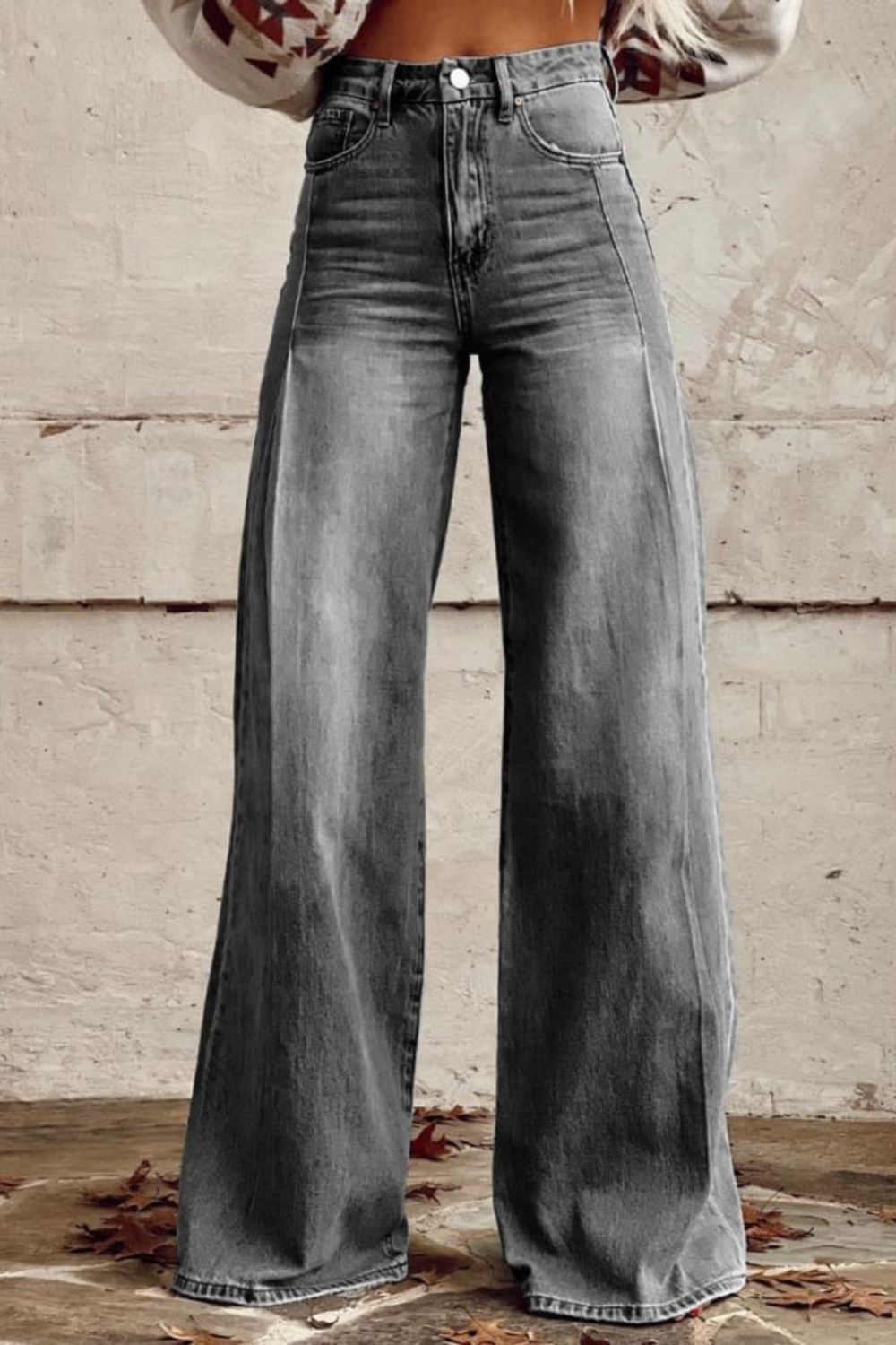 Amelie | Weite Damenjeans im zeitlosen Denim-Stil