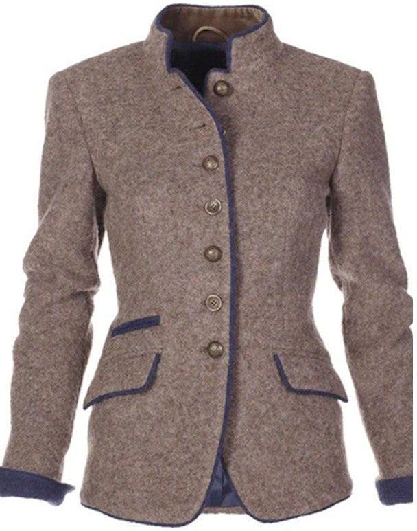 Clara | Eleganter Damen-Cardigan mit modernem Kragen