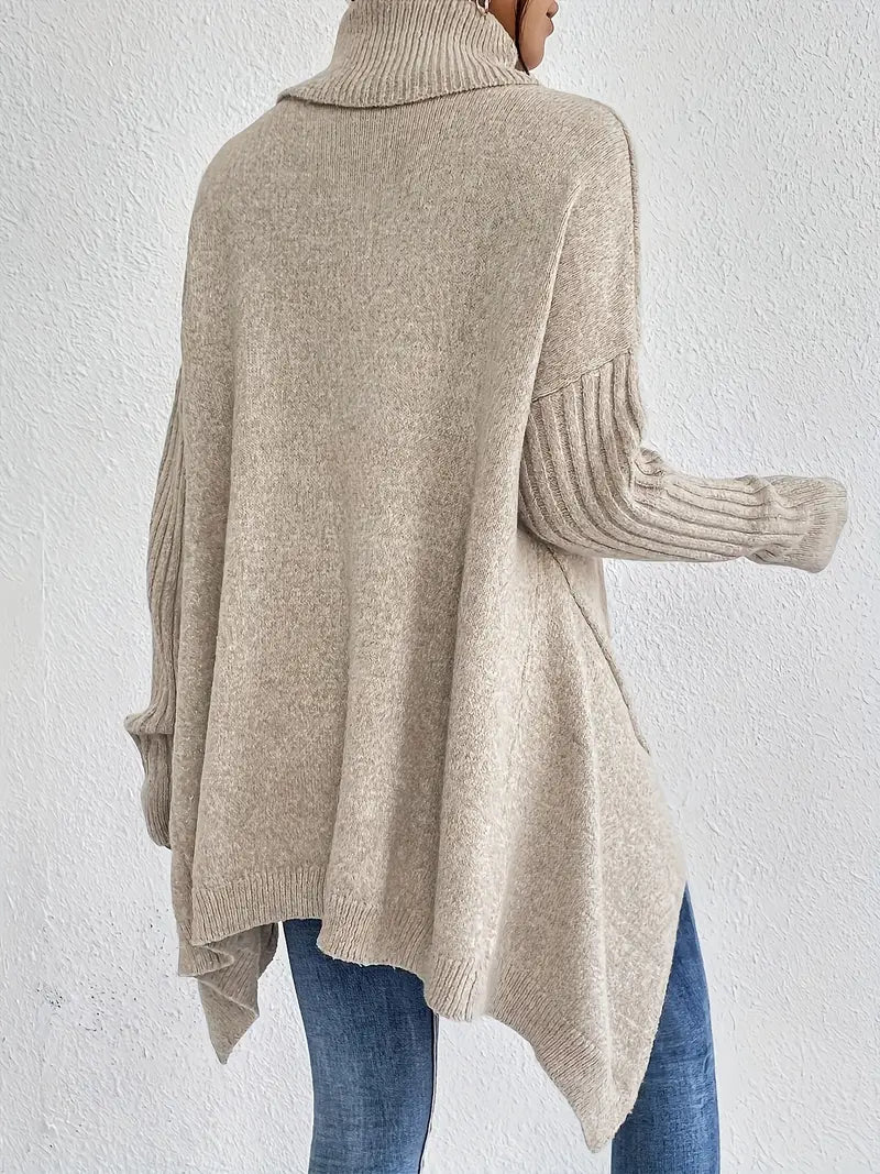 Helena | Kuscheliger Damenpullover mit Rollkragen