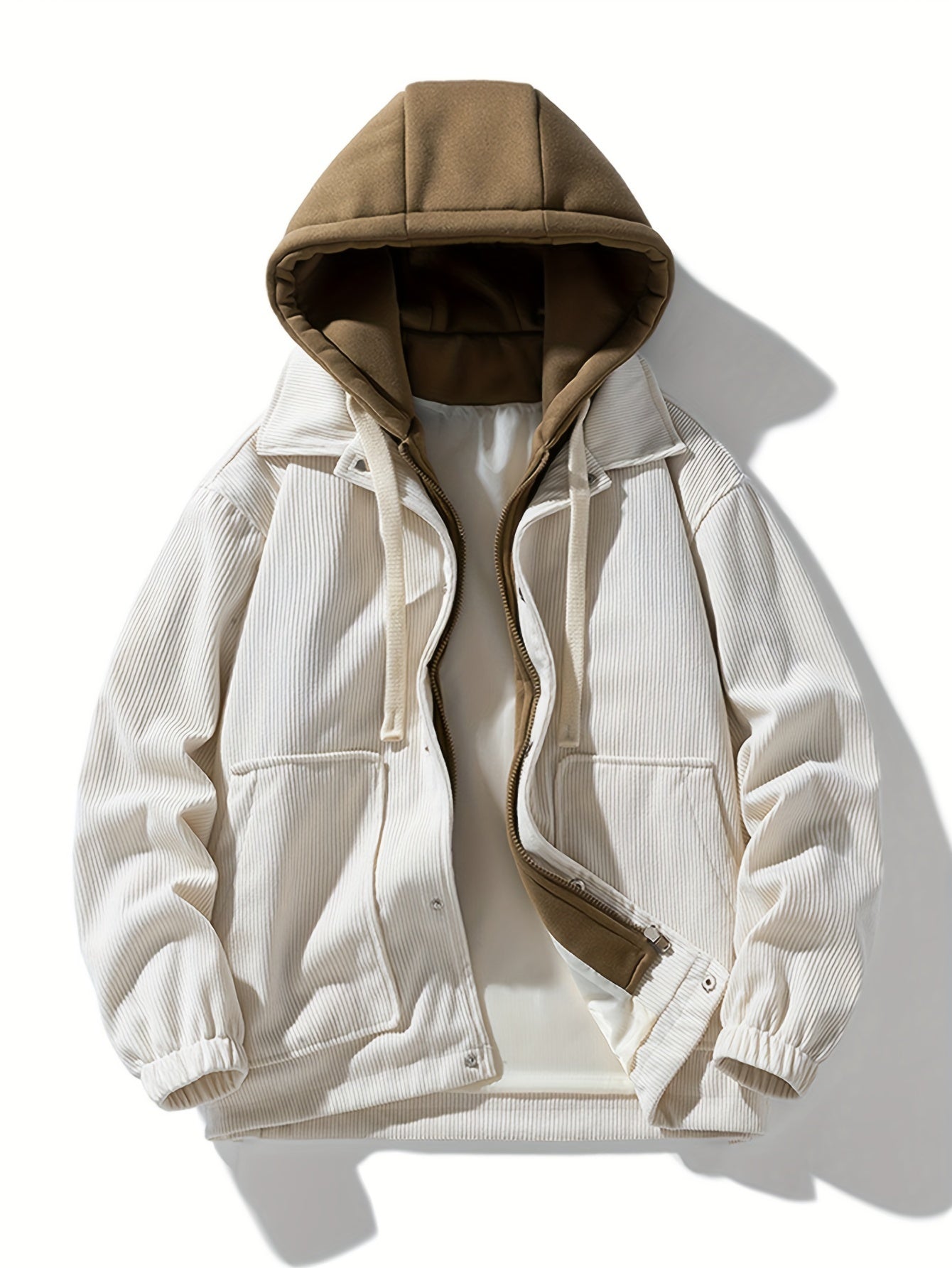 Laurent | Stylische Langärmelige Jacke mit Fronttasche