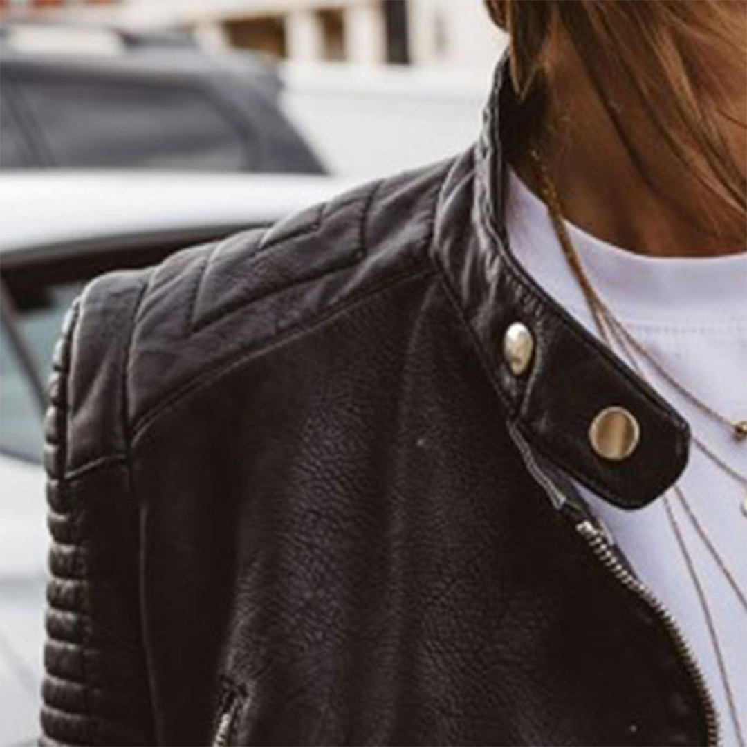 Theresa | Elegante Lederjacke im modernen Design