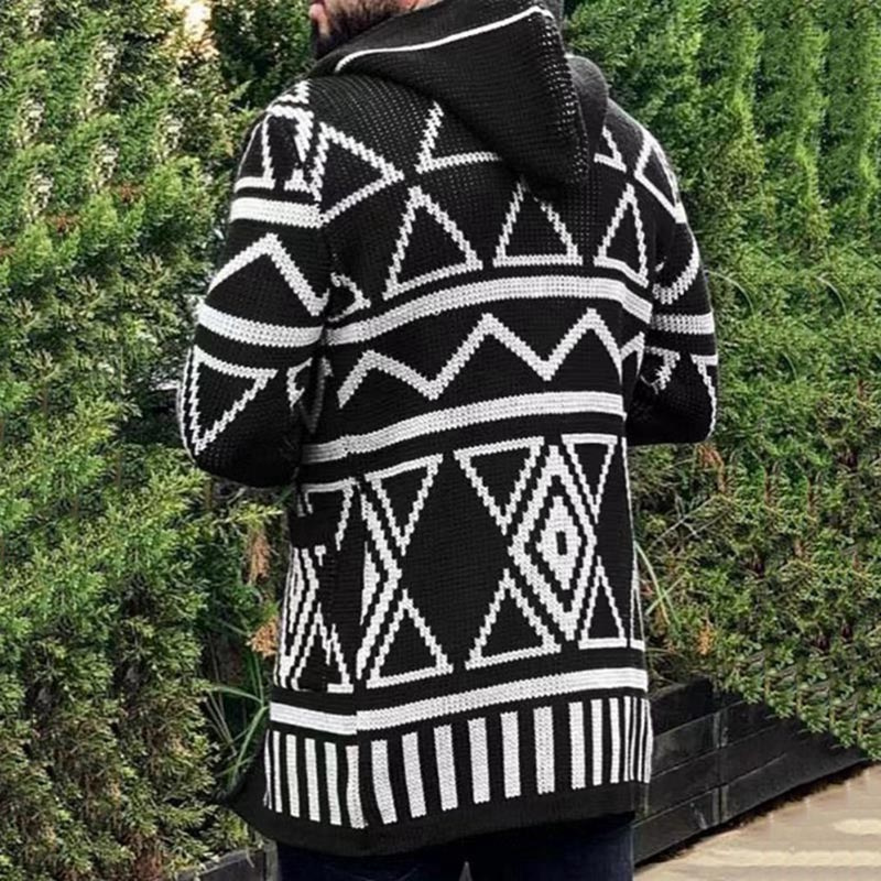 Leon | Zeitlose Herrenstrickjacke aus weichem Strickstoff