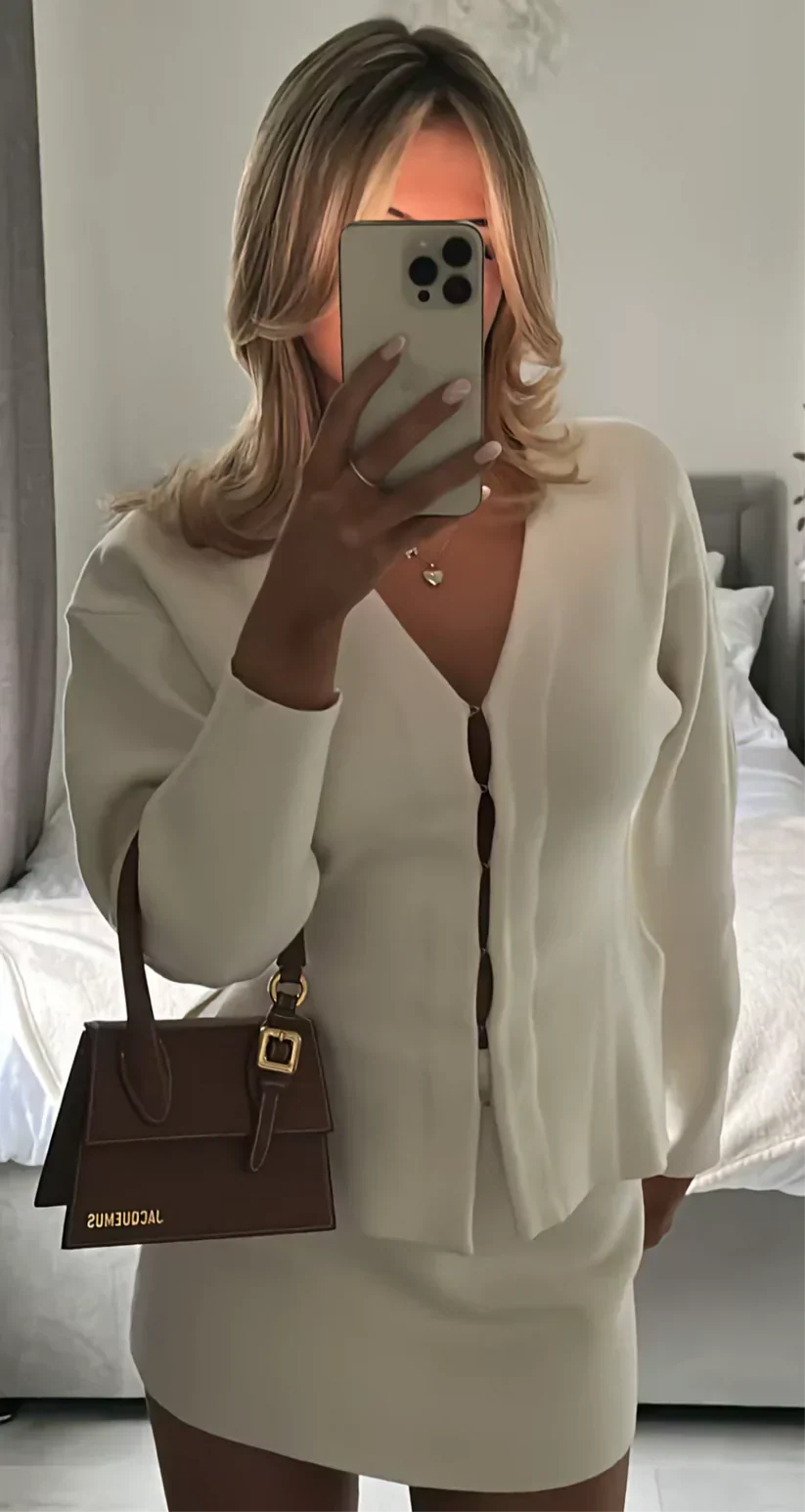 Nora | Damen Strickset modern und angenehm zu tragen