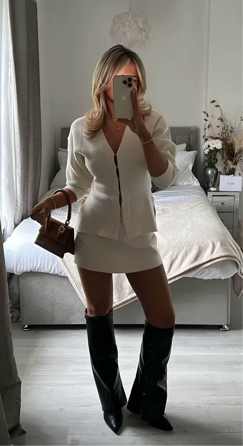 Nora | Damen Strickset modern und angenehm zu tragen