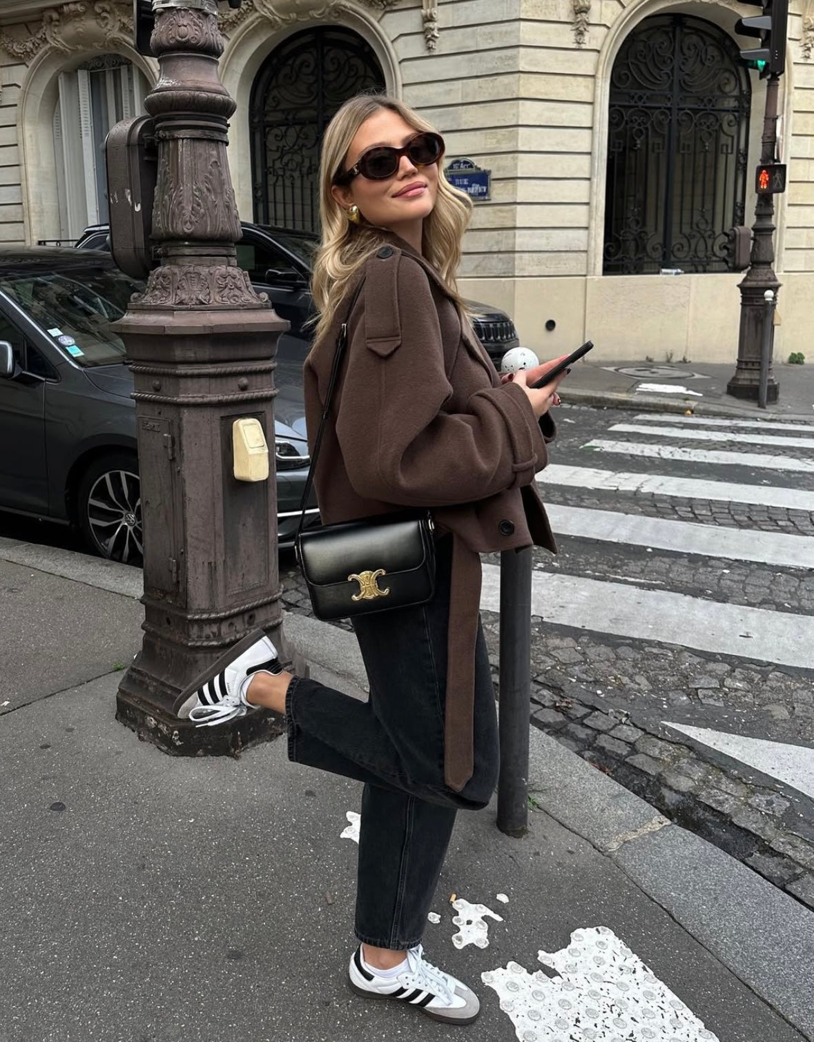 Claudia | Cropped Mantel Damen stilvoll geschnitten