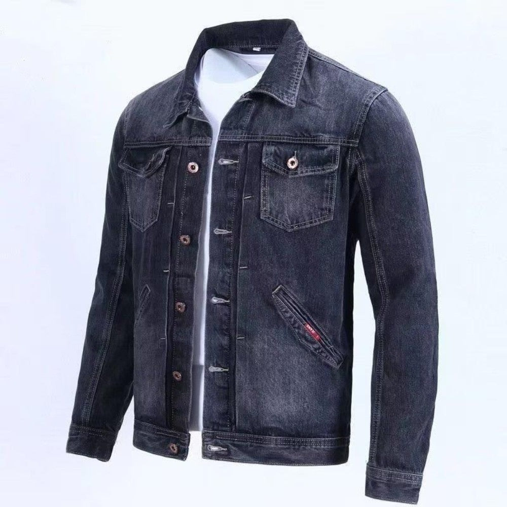 Lukas | Klassische Jeansjacke für Herren im Retro-Stil