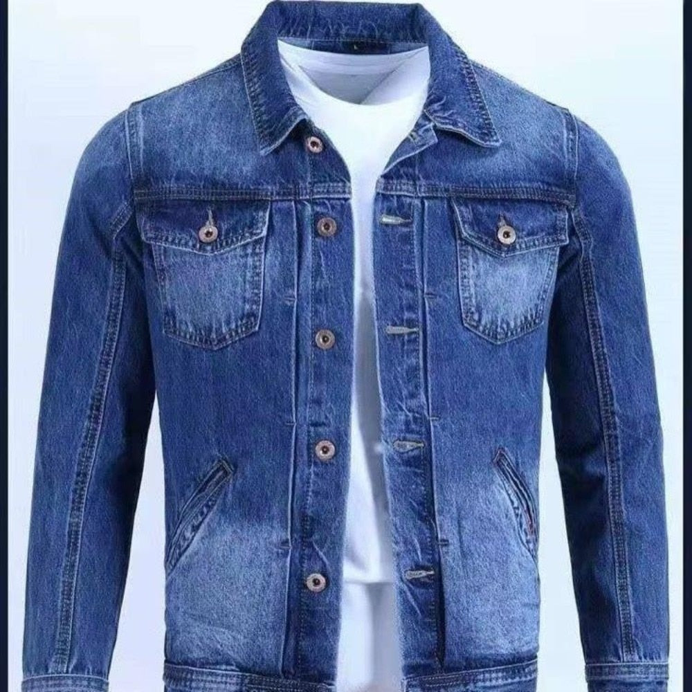 Lukas | Klassische Jeansjacke für Herren im Retro-Stil