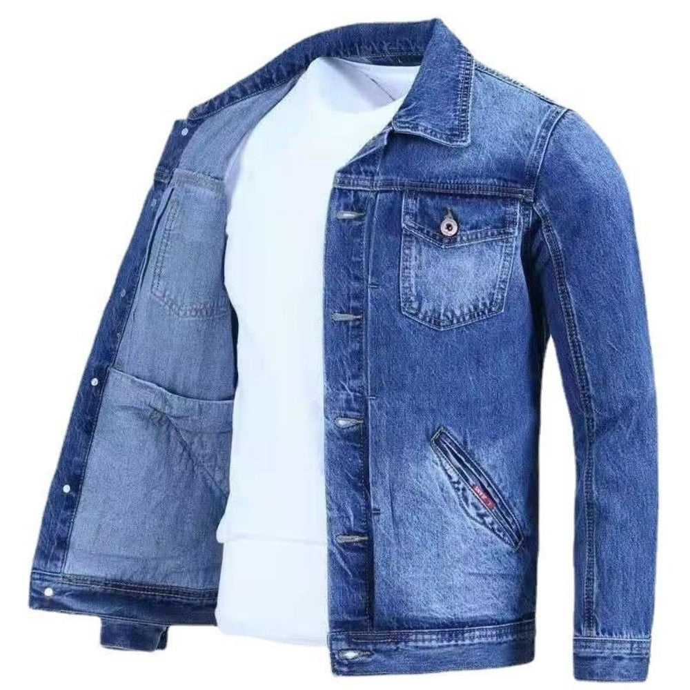 Lukas | Klassische Jeansjacke für Herren im Retro-Stil