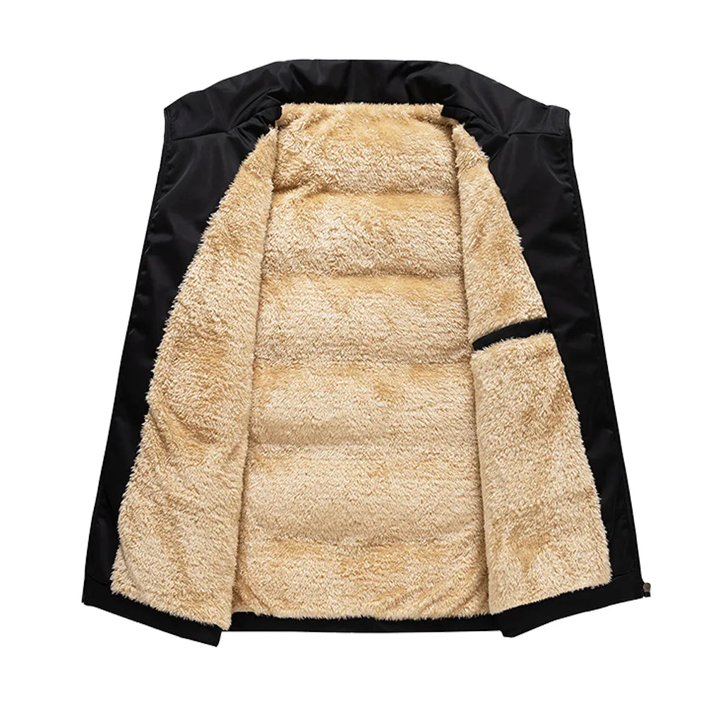 Noah | Herrenjacke aus Baumwolle und Wolle für kalte Tage