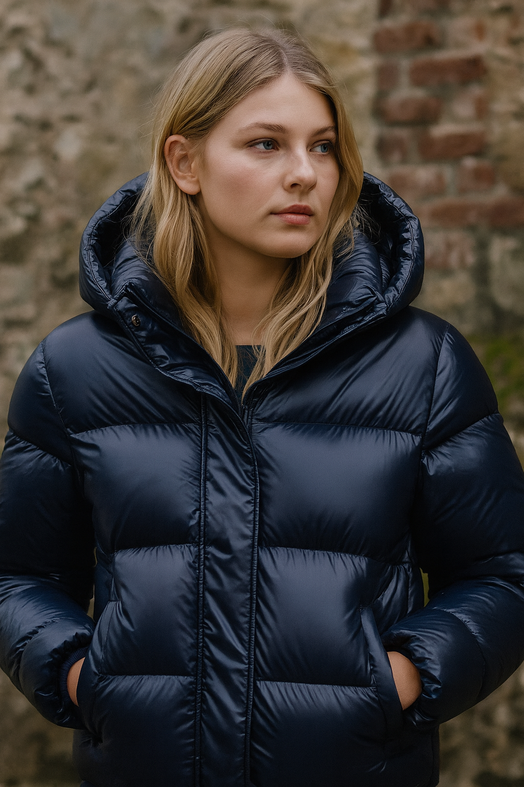 Lena | Damen-Pufferjacke mit modernem Steppmuster