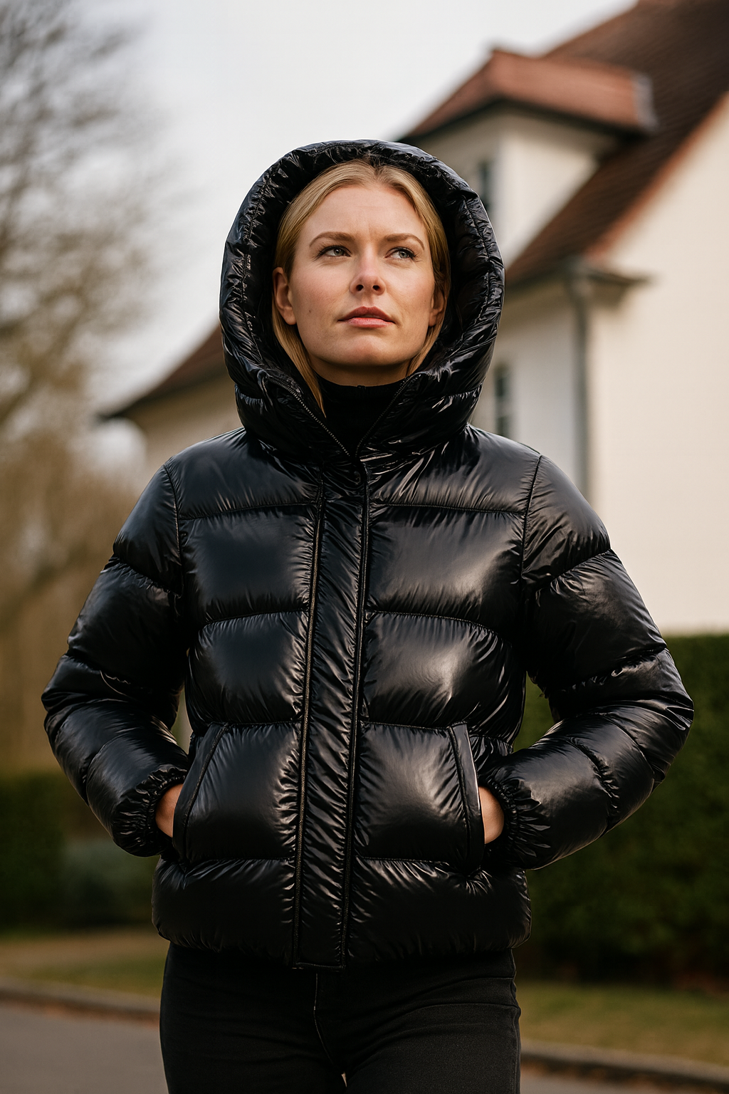 Lena | Damen-Pufferjacke mit modernem Steppmuster