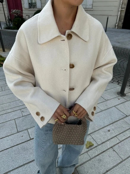 Clara | Vielseitig kombinierbare elegante Übergangsjacke