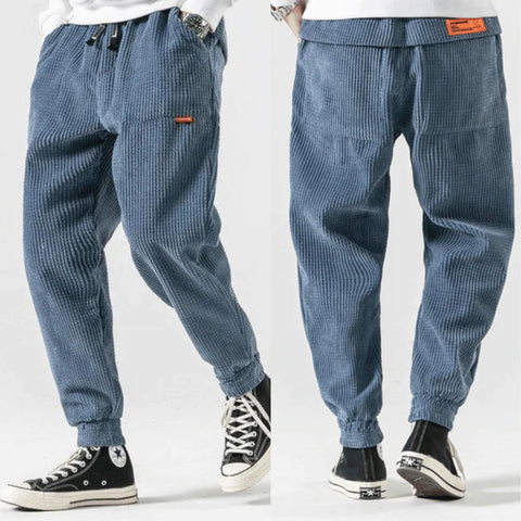 Erik | Lässige Cordhose in Übergröße mit elastischem Bund