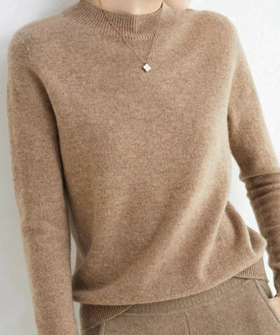 Sophie | Weicher Pullover mit feinem Kaschmir