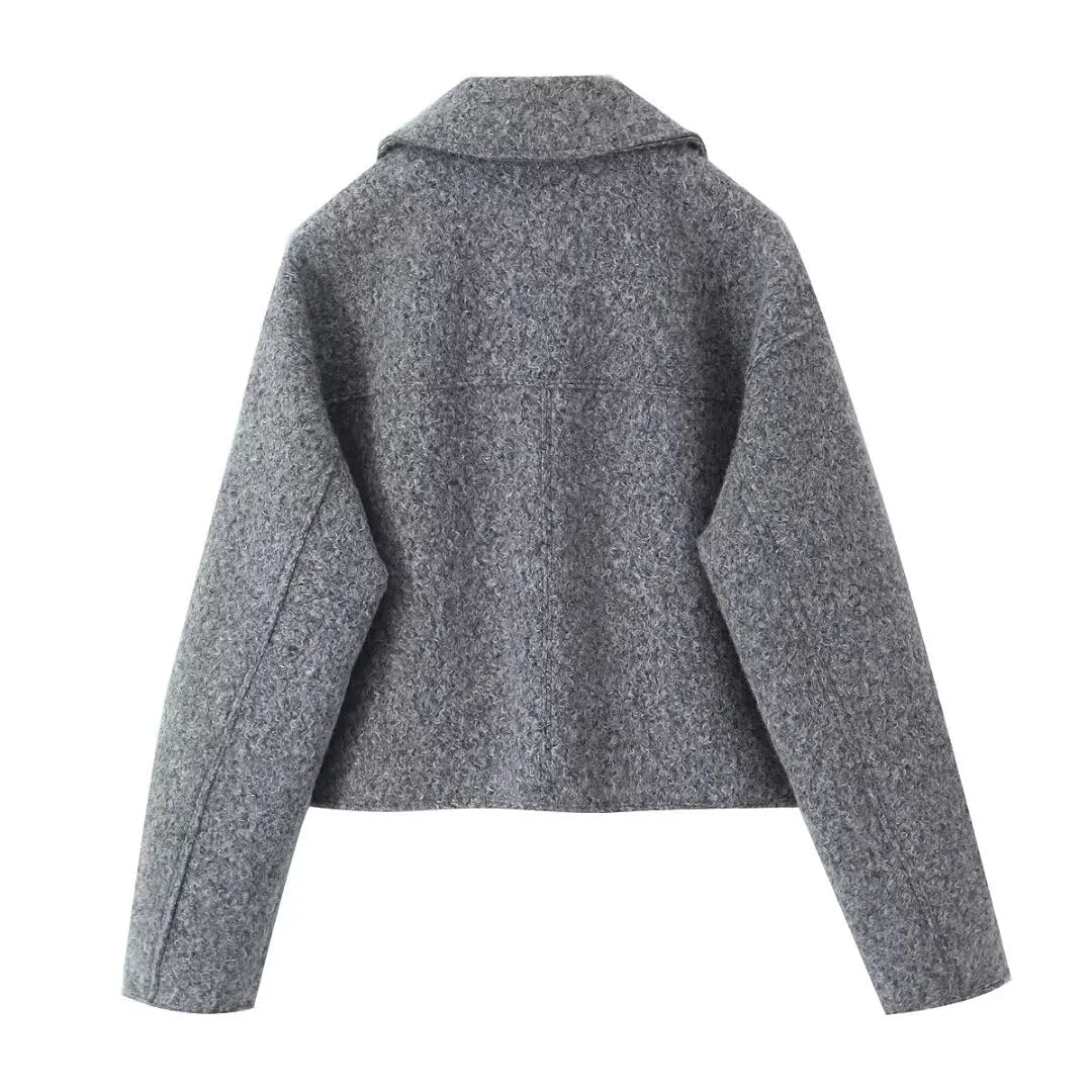 Emma | Damen Cropped Jacke bequem und modisch zugleich
