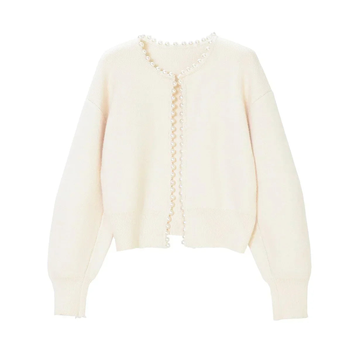 Isabella | Stilvoller Damen-Cardigan mit Perlendekor